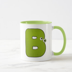 Mug monogramme animal - B