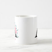 Mug Monogramme Aquarelle personnalisée Lettre A (Centre)