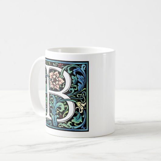Mug Monogramme B (Devant gauche)