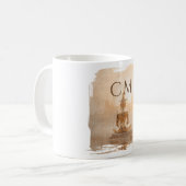 Mug Monogramme Bouddha Doré (Devant gauche)