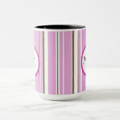 Mug Monogramme Brown rose (Centre)