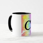 MUG MONOGRAMME C INITIAL ALPHABET (Devant gauche)