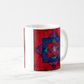 Mug Monogramme Carré de surface (Devant droit)