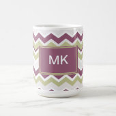 Mug Monogramme Chevron Brick (Centre)