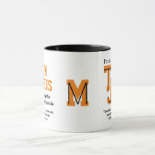 Mug Monogramme chrétien ÉQUIPE JÉSUS (Centre)