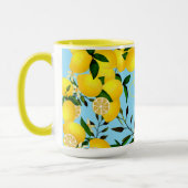 Mug Monogramme citron Brown (Gauche)