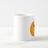 Mug Monogramme Citrouille orange (Centre)