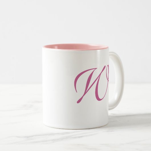 Mug Monogrammé Collection de torons (Devant droit)