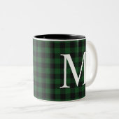 Mug Monogrammé de Buffalo moderne tendance (Devant droit)