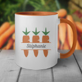 Mug Monogramme de carotte