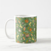 Mug Monogramme de jardinier vert (Gauche)