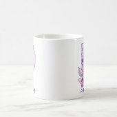 Mug Monogramme de la fée Lilac personnalisé P (Centre)