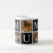 Mug Monogramme de la Meilleure Mère Moderne (Centre)