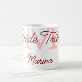 Mug Monogramme de la tribu de la mariée simple mini-ro (Centre)