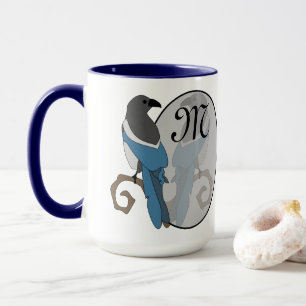 Mug Monogramme de l'agneau à bec noir