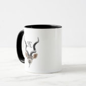Mug Monogramme de l'Antelope du Grand Kudu (Devant gauche)