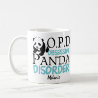Monogramme de l'oreille de Panda mignonne