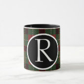 Mug Monogramme de moisissure de buffle (Centre)