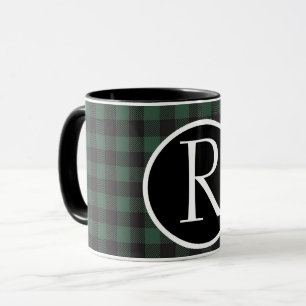Mug Monogramme de moisissure de buffle