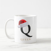 Mug Monogramme de Noël (Gauche)
