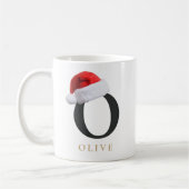 Mug Monogramme de Noël (Gauche)