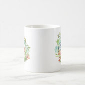 Mug Monogramme de Noël de Winterberry Holly et Juniper (Centre)