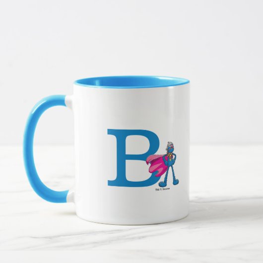 Mug Monogramme de superproducteur B (Gauche)