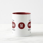 Mug Monogramme de superpuissance chrétienne personnali (Centre)