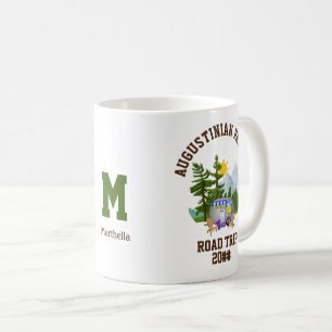 Mug Monogramme de voyage sur route familiale personnal