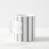 Mug Monogramme dépouillé (Devant gauche)