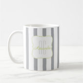 Mug Monogramme dépouillé (Gauche)