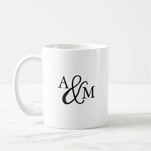 Mug Monogramme d'esperluette (Gauche)