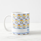 Mug Monogramme d'infirmière fantaisiste (Gauche)