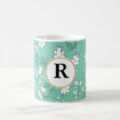 Mug monogramme et fleurs (Centre)