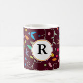Mug monogramme et motif coloré (Centre)