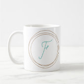 Mug Monogramme "F" (Gauche)