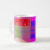 Mug Monogramme "Feliz Navidad" Paix et Bonne Année (Devant gauche)