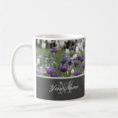 Mug Monogramme fleuri avec sensations printanières flo (Gauche)