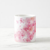 Mug monogramme floral personnalisé | Initiales per (Centre)