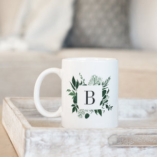 Mug Monogramme forestier sauvage