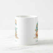 Mug Monogramme G personnalisé de la côte initiale de l (Centre)