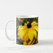 Mug Monogramme Golden Rudbeckia Black Eyed Susan Flowe (Gauche)