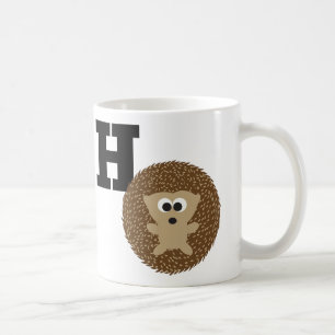 Mug Monogramme H est pour Hérisson