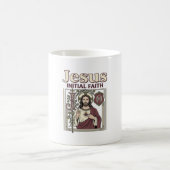 Mug Monogramme initial de Jésus Foi Monogramme initial (Centre)