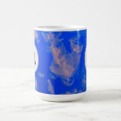Mug Monogramme Jellyfish Photo Océan (Centre)