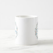 Mug Monogramme - lettre B, Musique personnalisée (Centre)