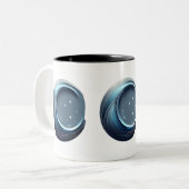 Mug monogramme - Lettre C (Devant gauche)