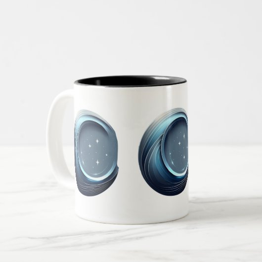 Mug monogramme - Lettre C (Devant gauche)