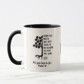 Mug Monogramme LORSQUE LES RACINES SONT PROFONDES Insp (Gauche)