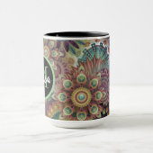 Mug Monogramme Mandalas Vibrant (Centre)